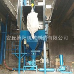 活性钙粉吨包破袋机 大袋拆包机长期生产的图片