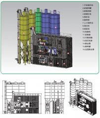 AJF-8B 集装箱式特种砂浆生产设备的图片