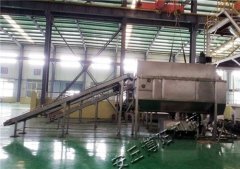 淀粉自动开袋机、皮带上料自动拆包机体型的图片