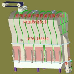 氯化钾烘干机   硝酸钾烘干机    氯化铵专用内加热流化床干燥机的图片