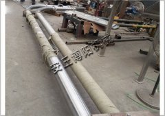 氧化铁管式输送机、称重无尘管链输送系统的图片