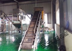 密闭式水泥拆包机，建材用拆包投料机的图片
