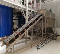 腻子粉自动拆袋机、粉料自动拆包机的图片