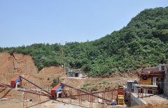 碎石生产设备 一吨河卵石制多少沙的图片