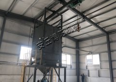 污泥颗粒吨包卸料站 大袋拆包站人性化设计的图片