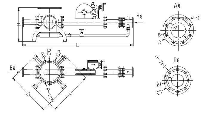 LFB-1型料封泵图纸