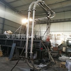 稻壳灰管链输送设备、无尘管链式输送机的图片