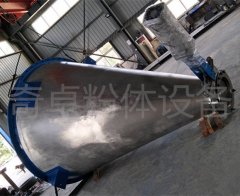 金属材料混合机 奇卓双螺旋锥形混合机的图片