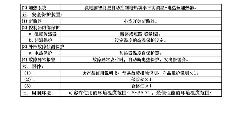 技术参数4