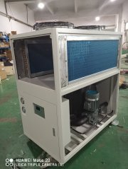 药水降温板换蒸发器冷却水机 低温工业制冷机的图片