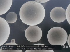 球型氧化铝SEM的图片
