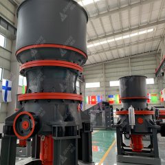 HST中细单缸液压圆锥破碎机建筑石料场金属矿石矿山制砂机的图片