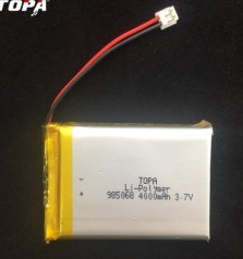 聚合物电池 985068 4000mAh 3.7V的图片