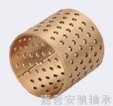 青铜布孔轴承CuSn6.5铜套输送机铜套 升降机铜套的图片