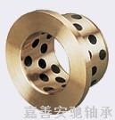 自润滑翻边铜套 铜基固体镶嵌翻边铜套 肩型铜套的图片