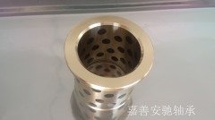 JFB法兰铜套 冶金铜套 油缸缓冲铜套 自润滑铜套的图片