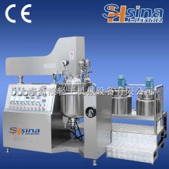 SME 化妆品生产线 500L真空乳化机 真空均质乳化釜的图片