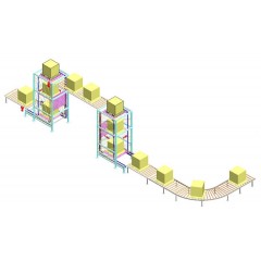 连续垂直输送机的图片