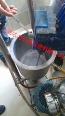 二氧化硅分散液研磨分散机，纳米二氧化硅分散液研磨均质机的图片