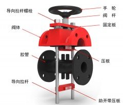 安生系列管夹阀的图片