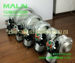 WAM气动蝴蝶阀、粉体蝴蝶阀、粉煤灰蝶阀、水泥蝶阀的图片
