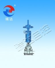 气动带手动闸阀的图片