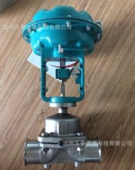 904L气动不锈钢隔膜阀的图片
