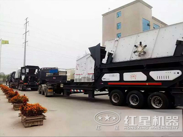 反击式移动破碎站厂家发货 反击式移动破碎站厂家发货