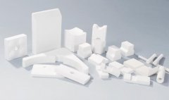 氧化铝耐磨衬片、瓷片、陶瓷异形件的图片