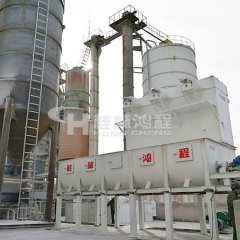 石灰石化灰机广西氢氧化钙制粉生产线的图片