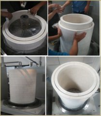 稀土复合氧化物固溶体陶瓷陶瓷温场的图片