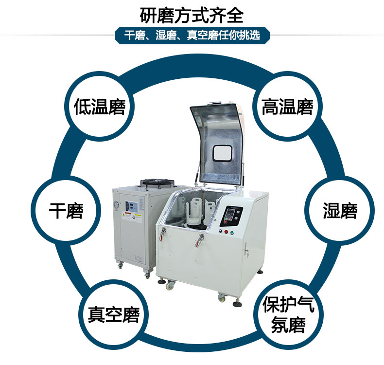 空调全方位球磨机 研磨方式齐全