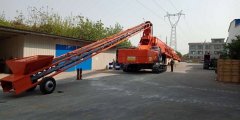 江苏联源混凝土布料机的应用举例的图片