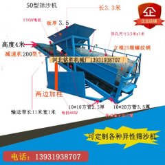 50型滚筒筛沙机的图片