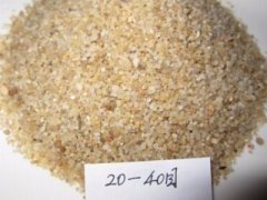 20-40目普通石英砂的图片