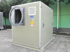 玻璃钢面板隔音箱风机的图片