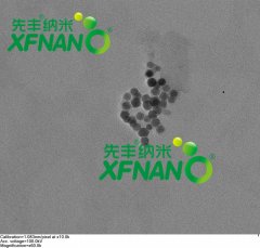 Fe3O4@SiO2硅包铁核壳纳米颗粒的图片