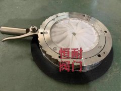卫生级不锈钢光圈隔膜阀 虹膜阀 iris阀的图片
