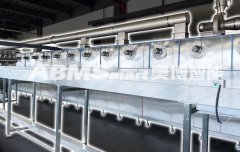 锂电池正极材料窑炉自动化烘干生产线的图片