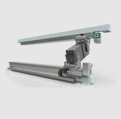 生箔机面密度(厚度)在线测控系统的图片