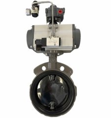 气动超级耐磨蝶 喷涂金刚石蝶板的图片