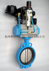 进口气动蝶阀的图片