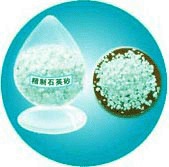 精制石英砂、粉的图片