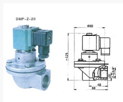 DMF-Z型直角电磁脉冲阀的图片