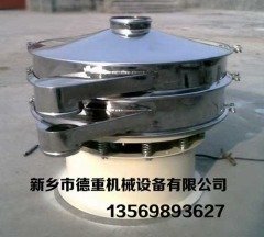 药粉颗粒筛子、中药振动筛粉机、药片震动筛分机、浆液过滤筛的图片