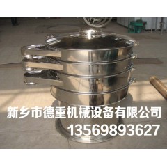 PVC树脂粉振动筛分机 氯化树脂直线筛粉机 聚乙烯粉气流筛分级的图片