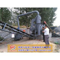 沙子烘干机怎么处理送料装置？的图片