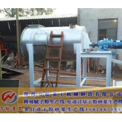 干混砂浆生产工艺流程的图片